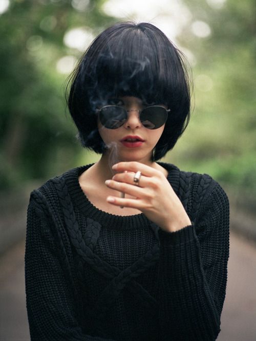 Stylish Black Hair