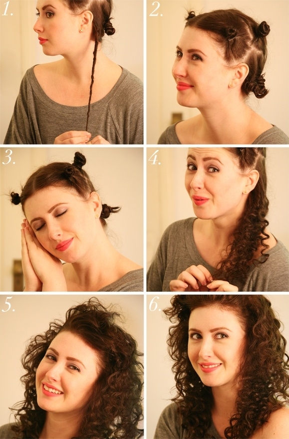 Hairstyles For Thick Hair Without Heat