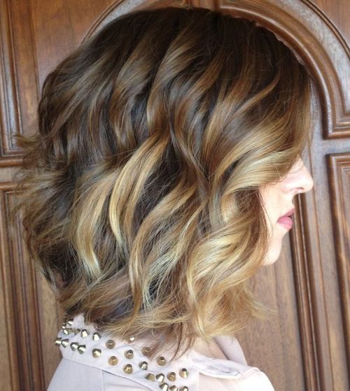 Inverted Bob For Thick Wavy Hair