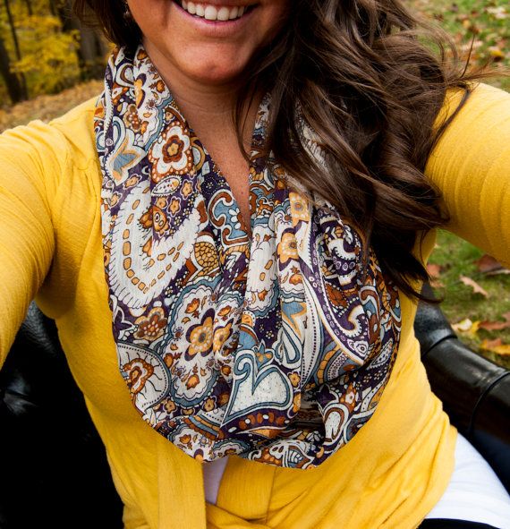 21 Fashionable Fall Paisley Looks