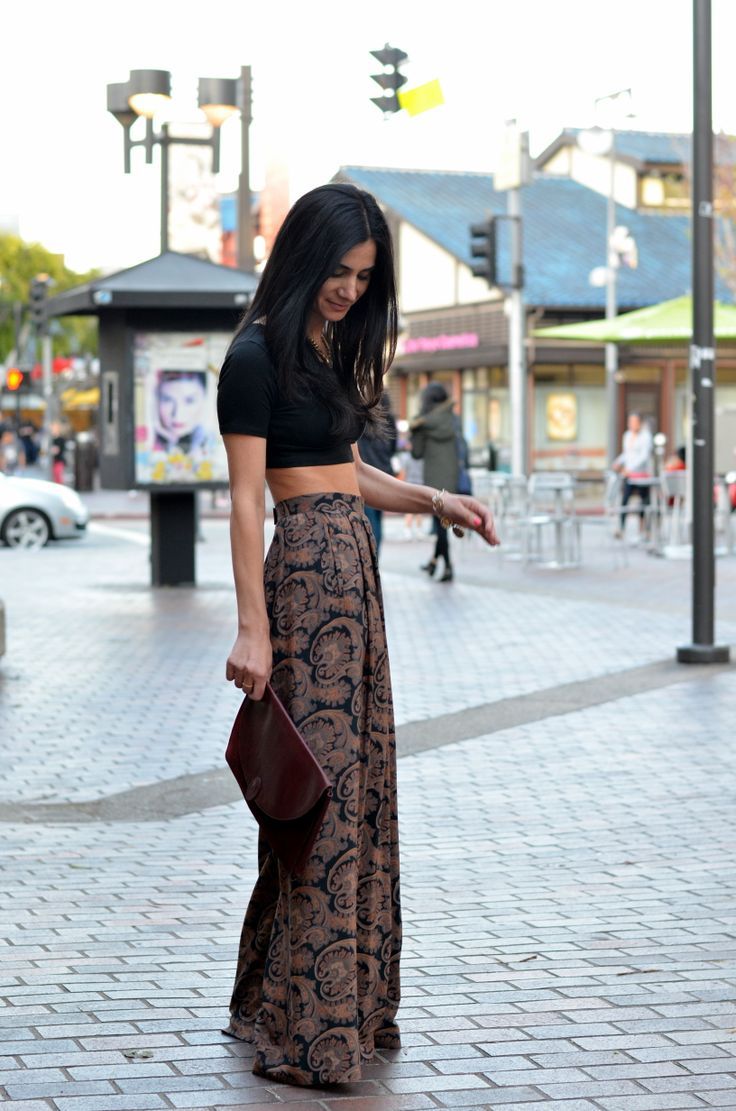 21 Fashionable Fall Paisley Looks