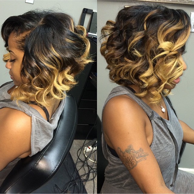 layered bobs for black women