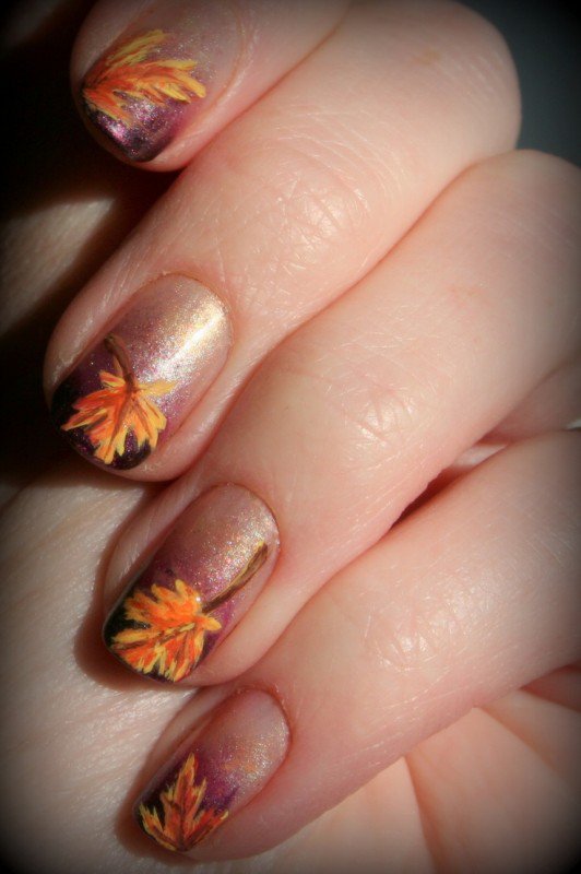 20 Fantastic Nail Designs for Thanksgiving Styles Weekly