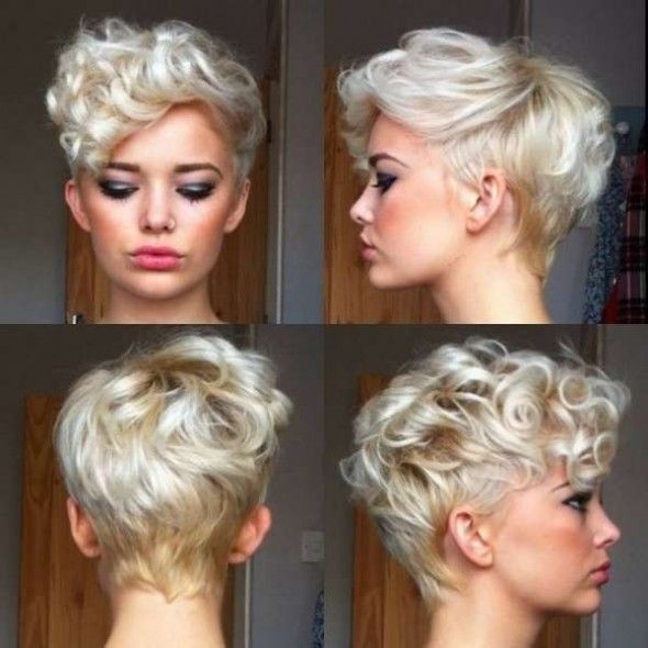 20 Stylish Wavy Curly Pixie Cuts For Short Hair Styles Weekly