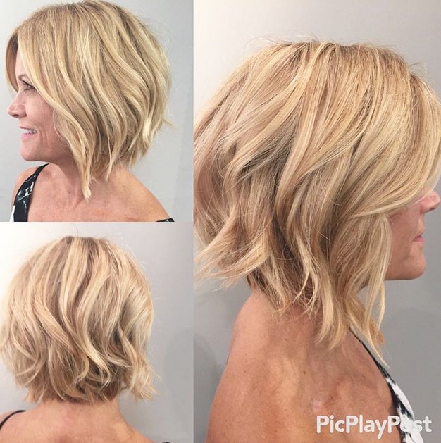 Curly Graduated Bob Hairstyles