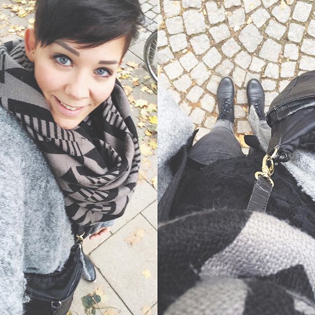 winter outfit ideas - short pixie cut for winter