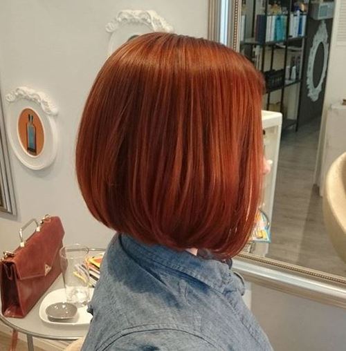 Reddish Auburn Hair Color