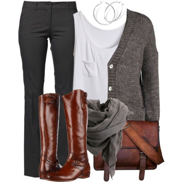 20 Casual Winter Polyvore Outfit Ideas | Styles Weekly