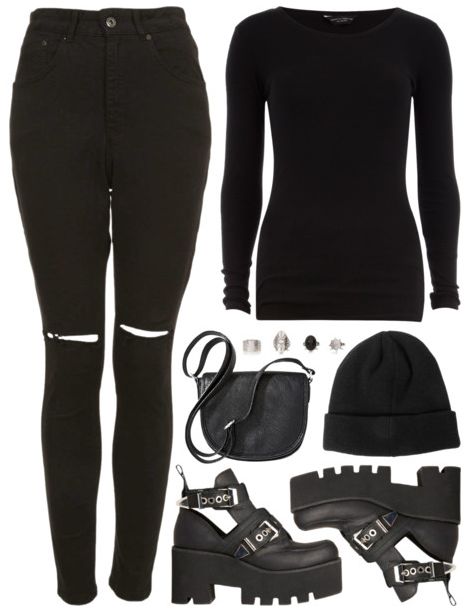 25 Sexy All-Black Outfits for Winter - Winter Outfit Ideas - Styles Weekly