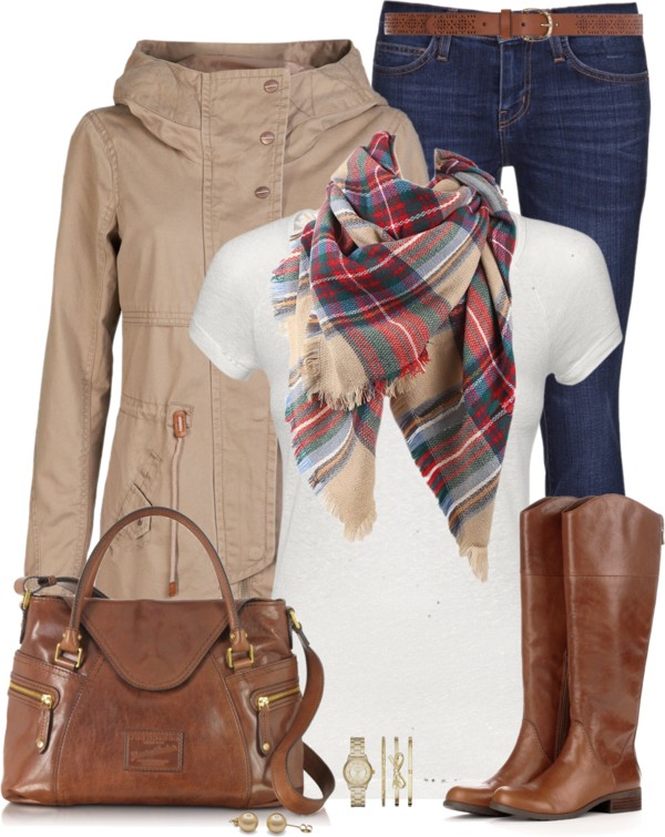 23 Pretty and Plaid Wintertime Looks