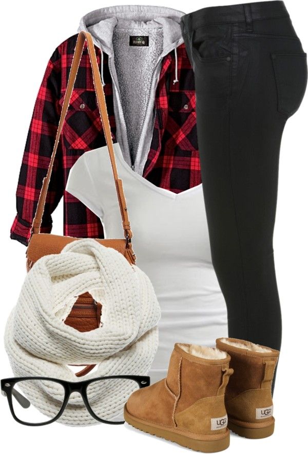 23 Pretty and Plaid Wintertime Looks