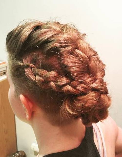 Braided Updo Hairstyle