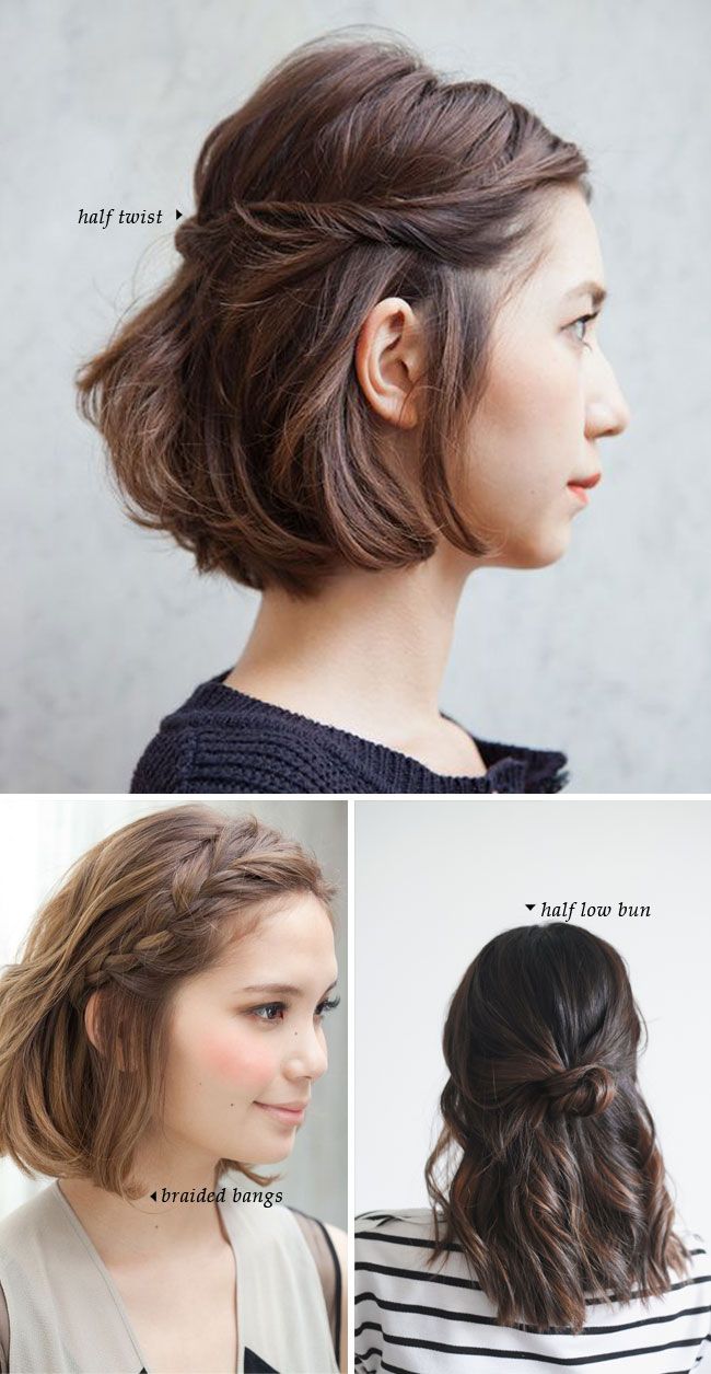 Buns for Short Hair 20 Cool and Easy Styles to Try