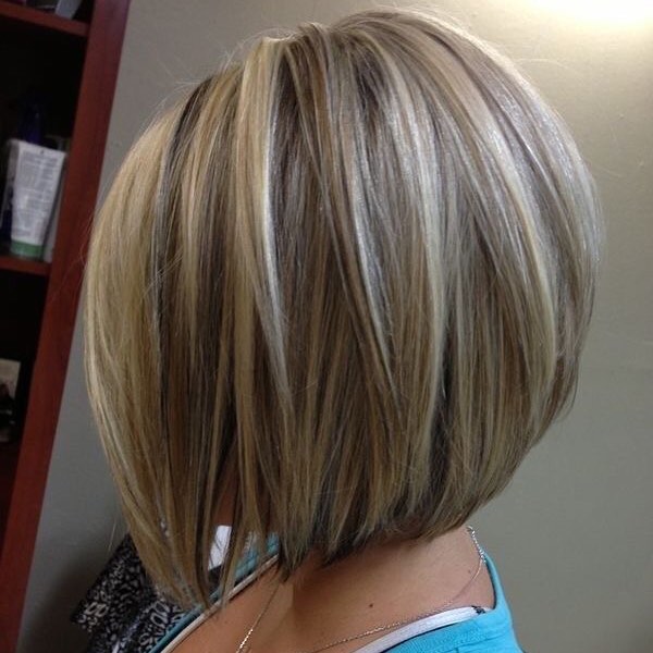 Cute short Stacked Bob Hairstyles