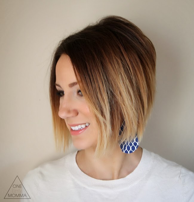 Short Straight Ombre Hair