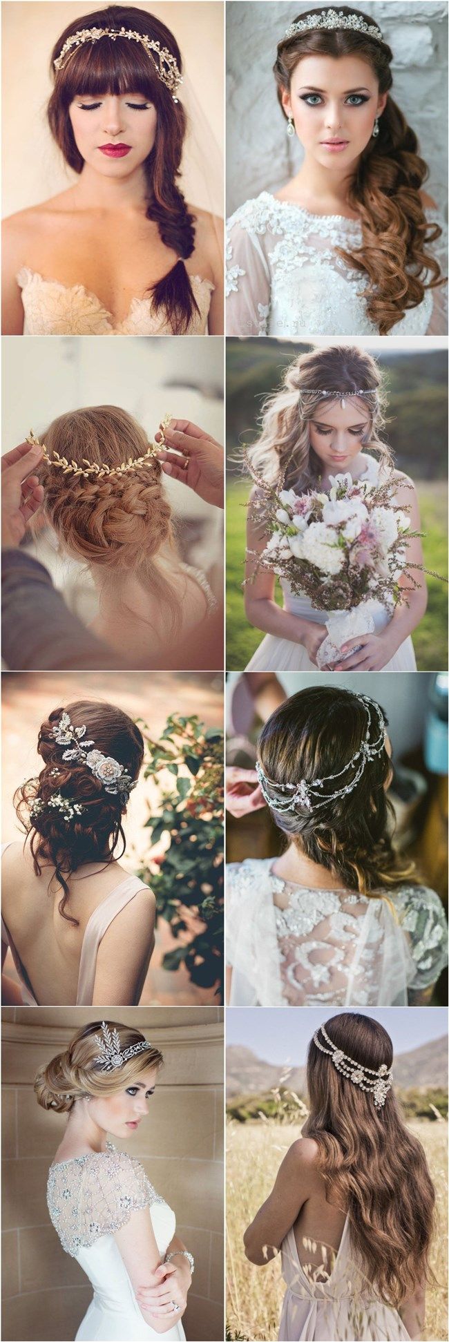 Eight Romantic Bridal Hairstyles