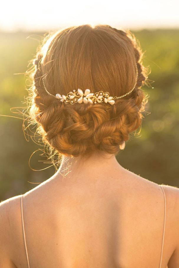 Graceful Bridal Updo Hairstyle