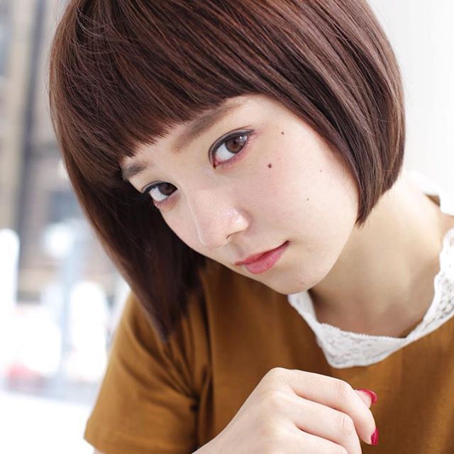 Japanese bob hairstyle for girls