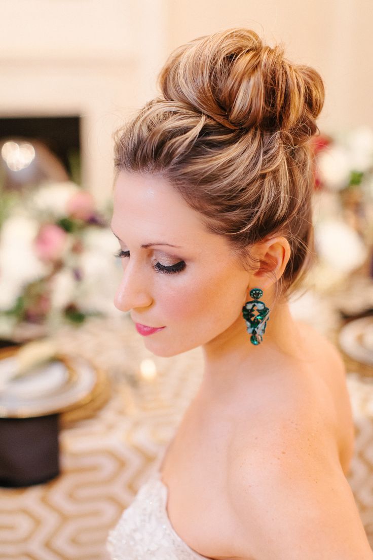 Pretty Ballerina Bun for Brides