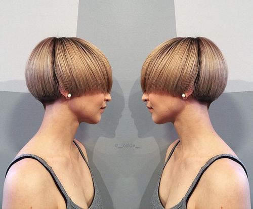 Stylish Short Straight Haircut for Thick Hair