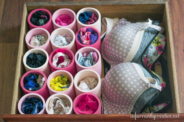 DIY Underwear Organizer