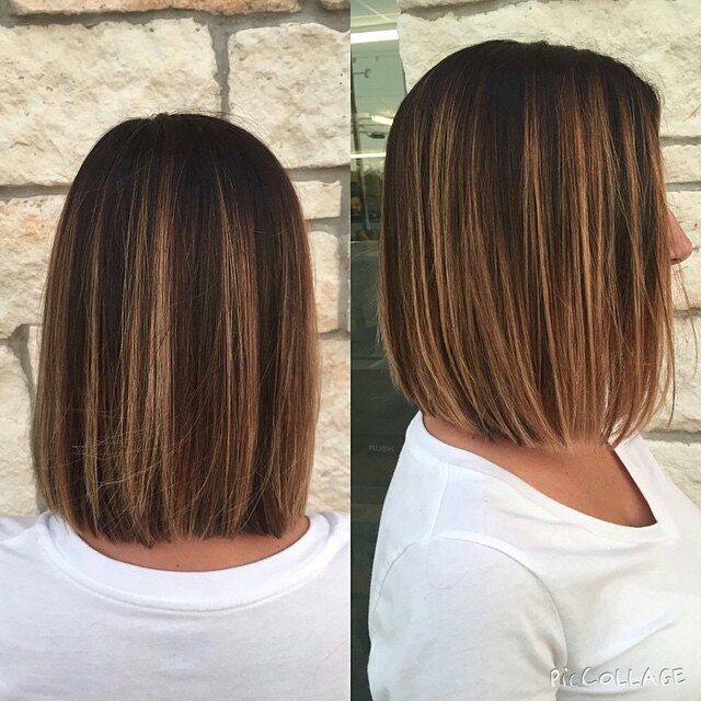 medium length bob haircut