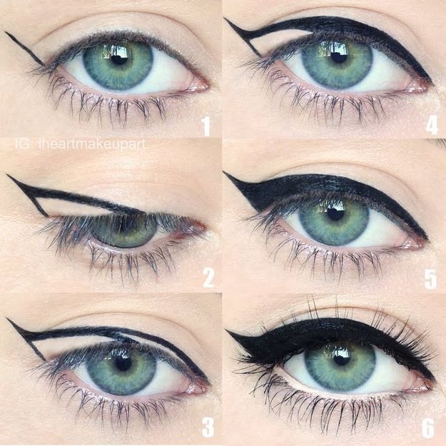 How to Get A Winged Eye Liner