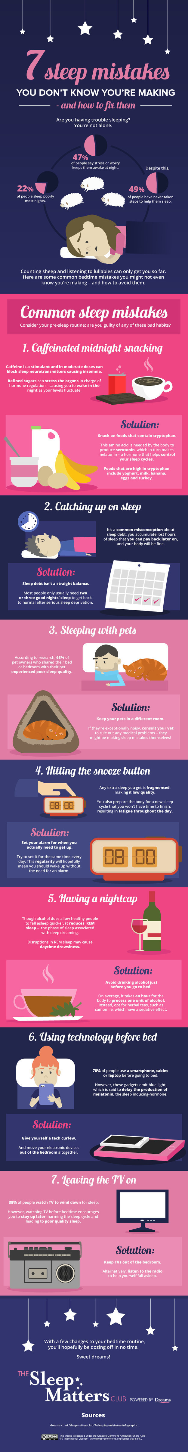 Avoid These Seven Sleep Mistakes