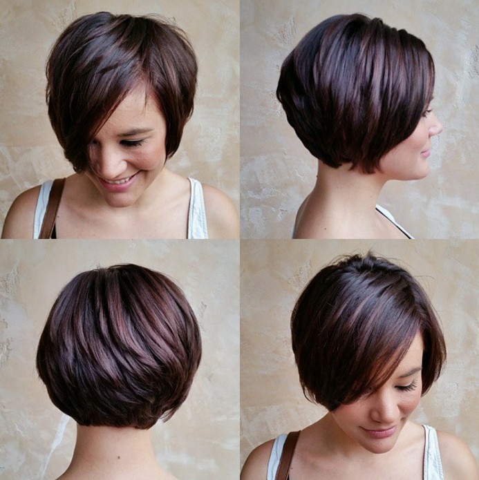 long pixie cut with bangs for medium thick hair