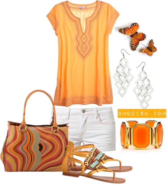 21 Bright & Beautiful Ways to Wear Orange this Summer - Styles Weekly