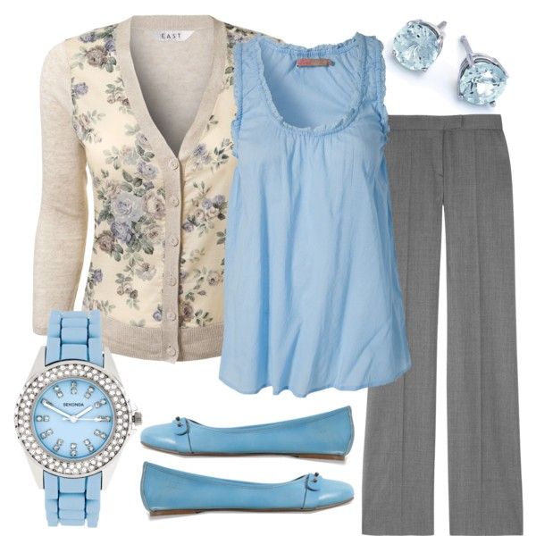 22 Cool Ways to Wear Baby Blue this Fall