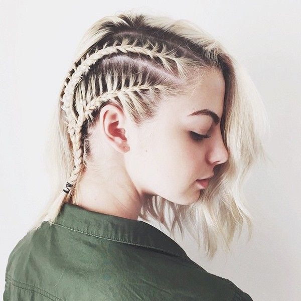 Chic Cornrows for Short Hair