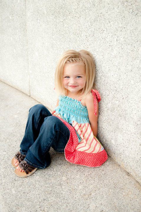 Cute Braided Fringe Hairstyle for Kid