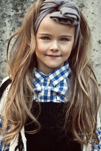 Interesting Headband Hairstyle for Kids