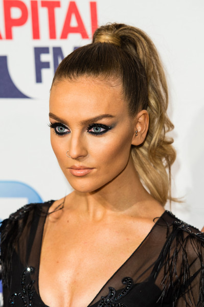 Perrie Edwards High Ponytail