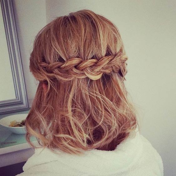 Short Braided Hairstyle