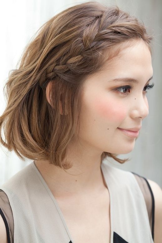 Braid Hairstyles On Short Hair