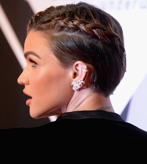 Short Braided Hairstyle