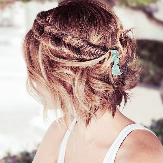 Short Braided Hairstyle