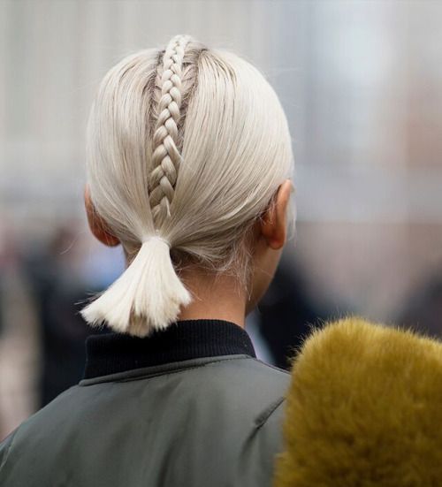 Short Braided Hairstyle