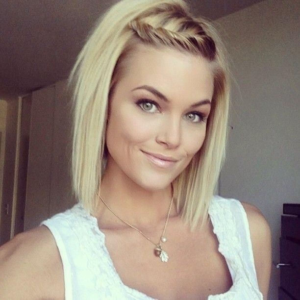 Short Braided Hairstyle