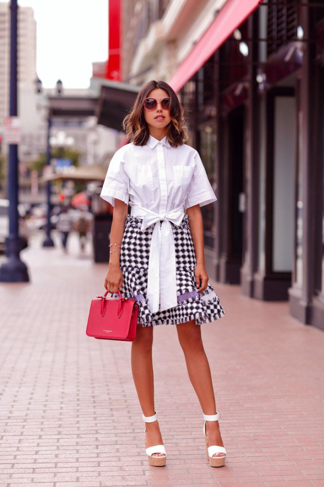 How the Wear Gingham Outfits in A Fashionable Way - Styles Weekly