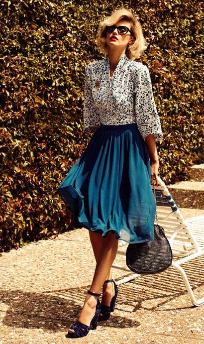 17 Ways to Wear the Vintage Outfits - Styles Weekly