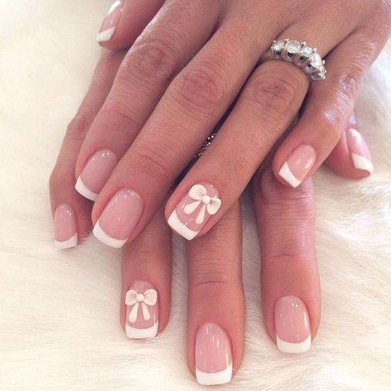 16 Adorable Bow Nail Designs for Women
