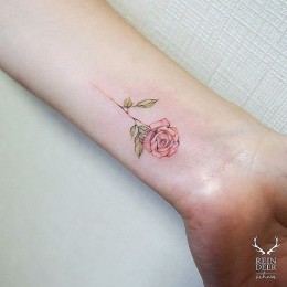 16 Beautiful Watercolor Tattoo Designs for Women - Styles Weekly