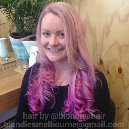 20 Pretty Ways to Style Pink Ombre Hair Looks