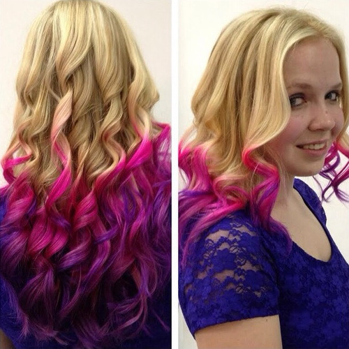 20 Pretty Ways to Style Pink Ombre Hair Looks