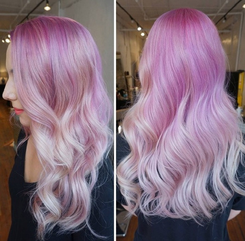 20 Pretty Ways to Style Pink Ombre Hair Looks