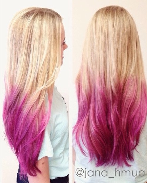 20 Pretty Ways to Style Pink Ombre Hair Looks
