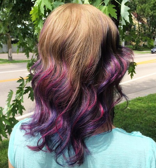 22 Hot Hair Color Ideas - Lavender Ombre Hair & Purple Ombre Hair